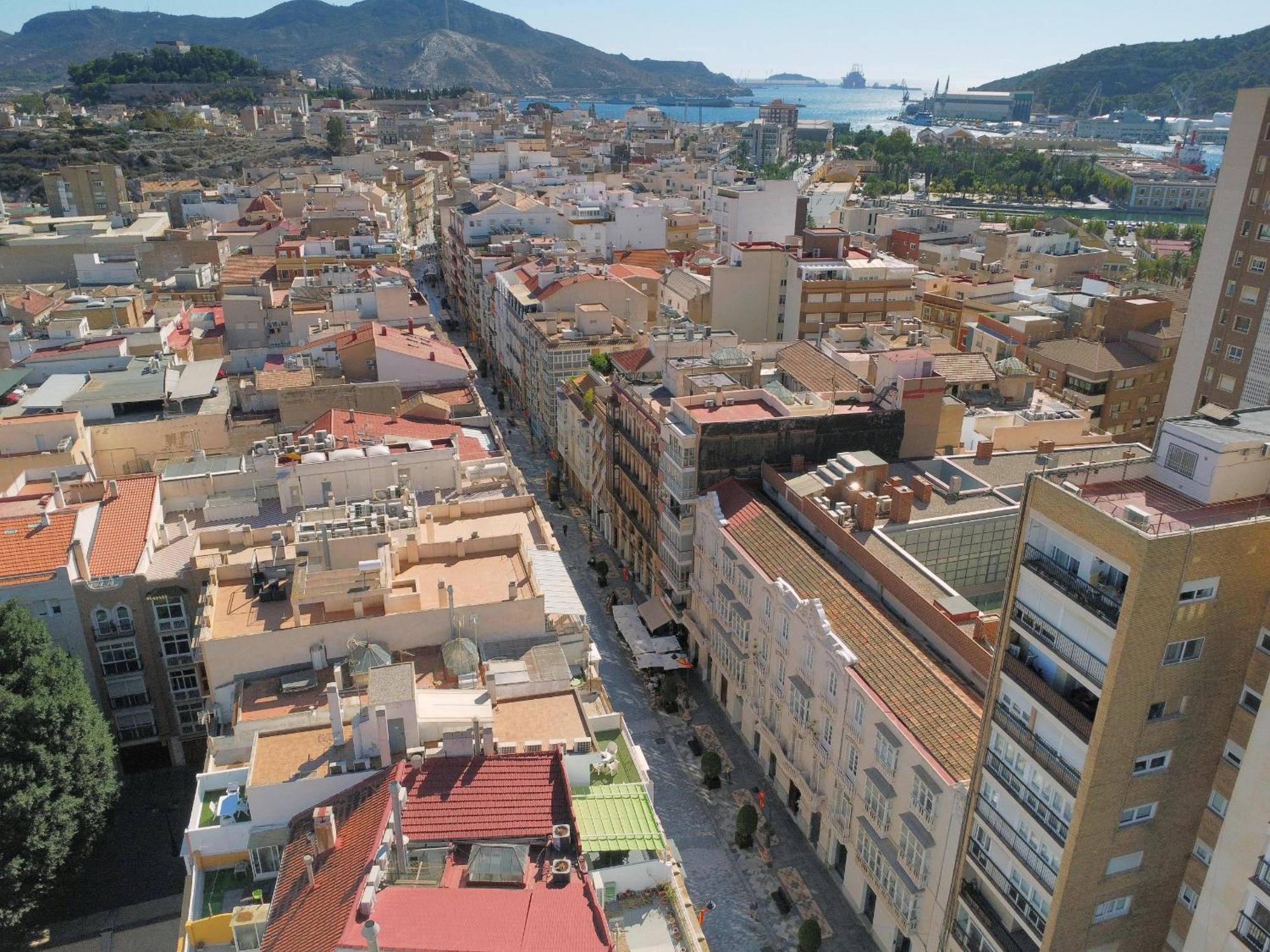 Atico A Cartagena Centro Historico Parking Daire Dış mekan fotoğraf
